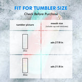 Tumbler Shields for Epoxy Resin Paint, Clean Cup Rim Accessories Kit