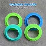 Tumbler Shields for Epoxy Resin Paint, Clean Cup Rim Accessories Kit