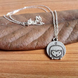 Hedgehog Tummy Necklace Charm Accessory