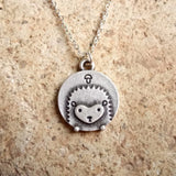 Hedgehog Tummy Necklace Charm Accessory
