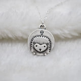 Hedgehog Tummy Necklace Charm Accessory