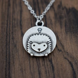 Hedgehog Tummy Necklace Charm Accessory