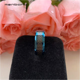 Tungsten Carbon Fiber Ring 8MM Comfort Fit