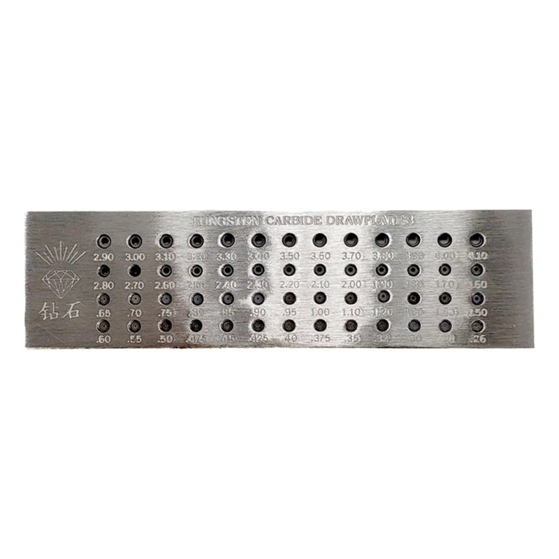 Tungsten Carbide Draw Plate for Jewelry Making