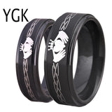Tungsten Carbide Claddagh Ring Love Band Friendship Gift