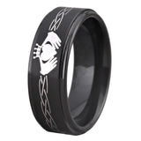 Tungsten Carbide Claddagh Ring Love Band Friendship Gift
