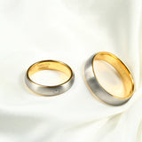 Tungsten Carbide Wedding Bands 5mm for Women, 6mm for Men CZ Stone Comfort Fit