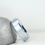 Tungsten Carbide Wedding Rings 8mm Men 6mm Women Comfort Fit