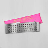 Tungsten Carbide Wire Drawplate 52 Holes 0.26-4.10mm Jewellers Draw Plate