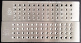 Tungsten Wire Drawplate 52 Holes 0.26-4.10mm Round