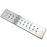 Tungsten Carbide Wire Drawplate Jewelry Making 20 Holes 0.04-0.45MM