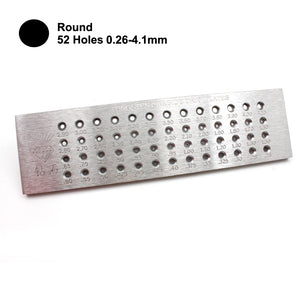 Tungsten Carbide Wire Drawplate for Jewelry Making Various Shapes