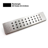 Tungsten Carbide Wire Drawplate for Jewelry Making Various Shapes