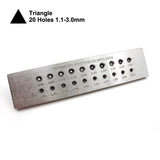 Tungsten Carbide Wire Drawplate for Jewelry Making Various Shapes