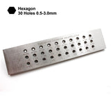 Tungsten Carbide Wire Drawplate for Jewelry Making Various Shapes