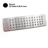 Tungsten Carbide Wire Drawplate for Jewelry Making Various Shapes