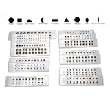 Tungsten Carbide Wire Drawplate for Jewelry Making Round Shape Drawplate