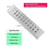 Tungsten Carbide Wire Drawplate for Jewelry Making Round