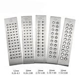 Tungsten Carbide Wire Drawplate for Jewelry Making Round Shape