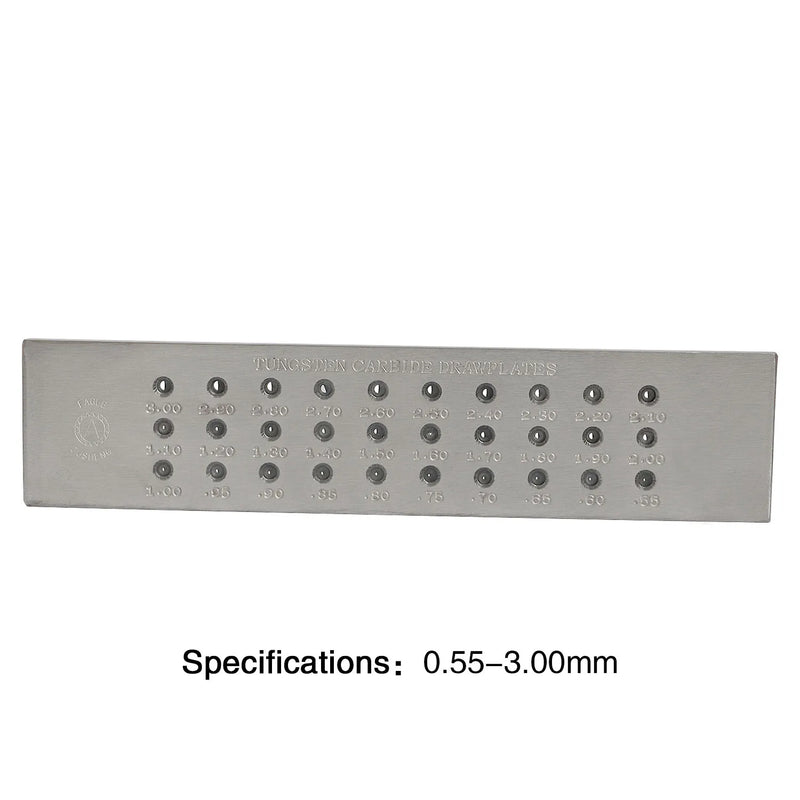 Tungsten Carbide Wire Drawplate Round Shape for Jewelry Making