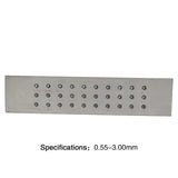 Tungsten Carbide Wire Drawplate Round Shape for Jewelry Making