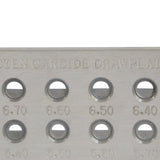 Tungsten Carbide Wire Drawplate Round Shape for Jewelry Making