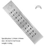 Tungsten Carbide Wire Drawplates Crescent Shape for Jewelry Making