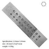 Tungsten Carbide Wire Drawplate for Jewelry Tools
