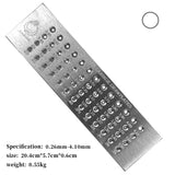 Tungsten Carbide Wire Drawplates Jewelry Making Tools