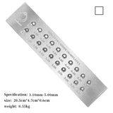 Square Tungsten Carbide Wire Drawplate Jewelry Tools