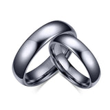 Tungsten Couple Ring 6mm/4mm Wedding Band Full Size