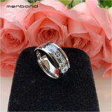 Tungsten Ring with Mechanical Gear Wheel Carbon Fiber Inlay 8MM