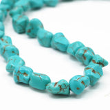 Turquoise Calaite Stone Loose Beads 9-11mm for Jewelry Making