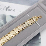 Turkey Coin Plated Bracelet Dubai Arabian Wedding Jewelry
