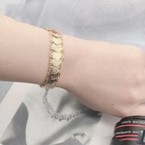 Turkey Coin Plated Bracelet Dubai Arabian Wedding Jewelry
