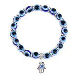 Fatima Palm Evil Eye Beaded Bracelet