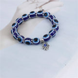 Fatima Palm Evil Eye Beaded Bracelet