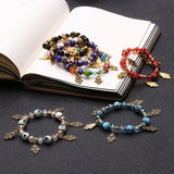 Eye Bracelet Muslim jewelry Fatima palm devil's Eye pulseira feminina
