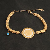 Coin Bracelet Couples Stainless Steel Italian Charm Jewelry
