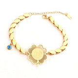 Coin Bracelet Couples Stainless Steel Italian Charm Jewelry