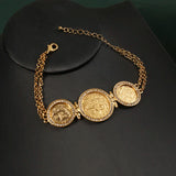 Islamic Coin Bracelet for Women & Men Wedding Gift