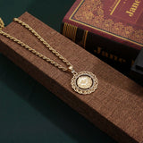 Pendant Necklace Slid Chain Plated Necklace for Women