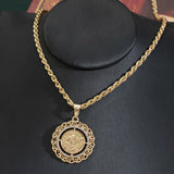 Pendant Necklace Slid Chain Plated Necklace for Women