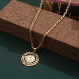 Pendant Necklace Slid Chain Plated Necklace for Women