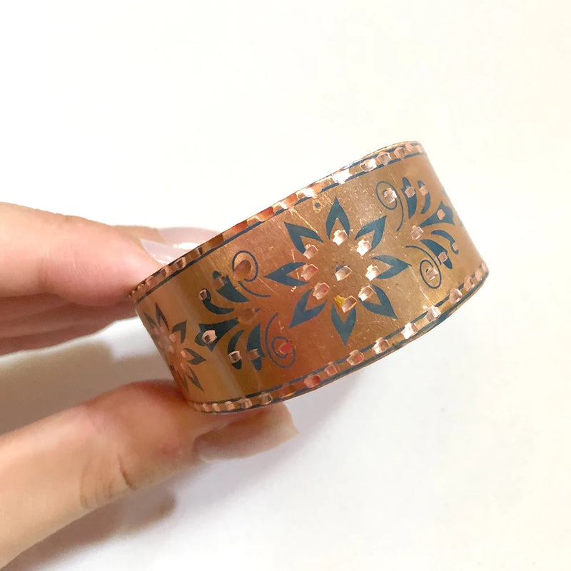 Copper Bangle Bracelet for Women