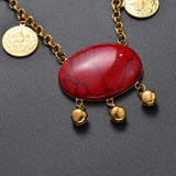 Lira Coin Muslim Allah Necklaces Traditional Arab Jewelry Gift