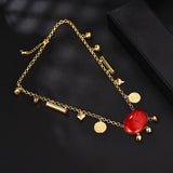 Lira Coin Muslim Allah Necklaces Traditional Arab Jewelry Gift