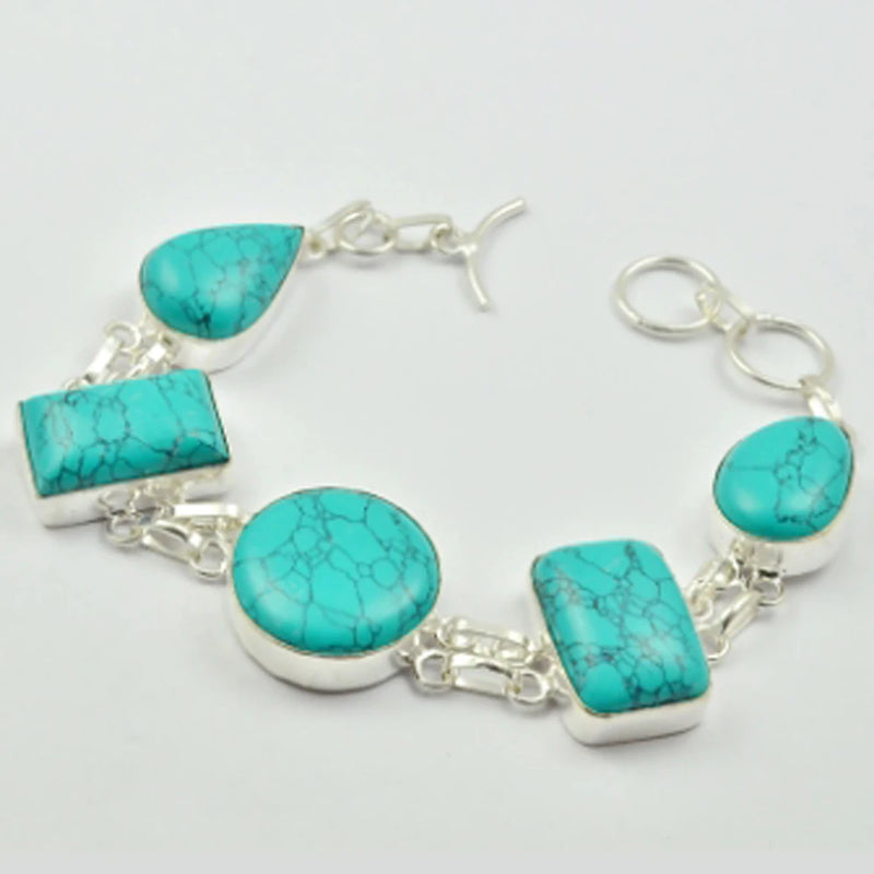 Turquoise Bracelet, 22 cm