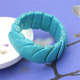Turquoise Bracelet Natural Stone Boho Style Jewelry