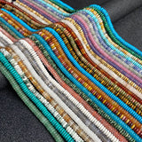 Turquoises Stone Spacer Beads Tiger Eye Agates Loose Beads for Jewelry Making